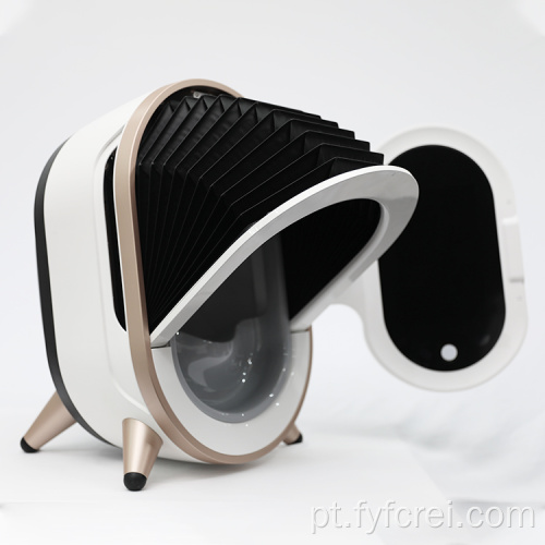 2023 Máquina portátil de análise de pele facial inteligente 3D portátil de venda quente para cuidados com a pele e beleza